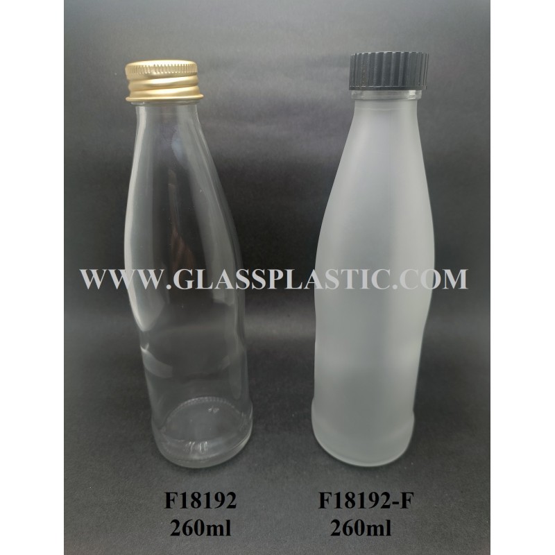 Round Glass Bottle – 260ml