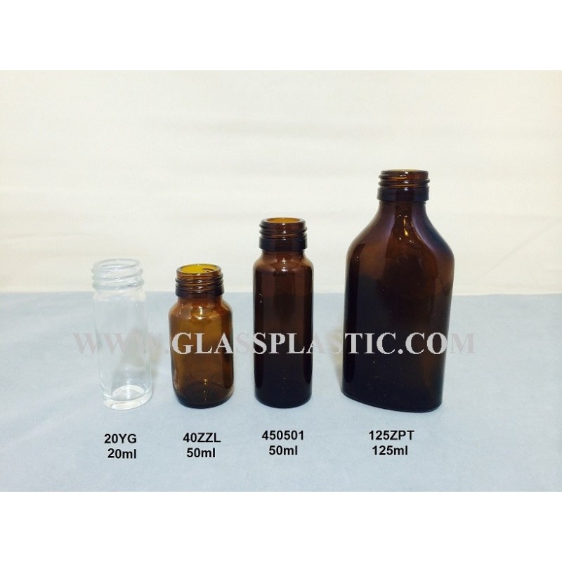 Syrup Glass Bottle – 1