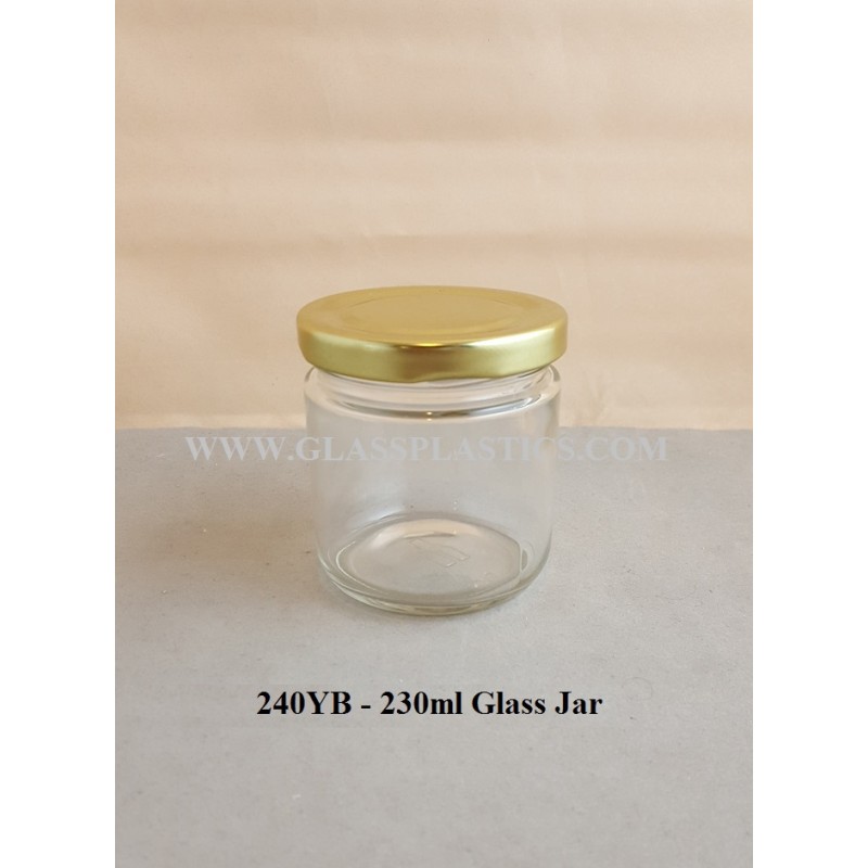 230ml Round Glass Jar