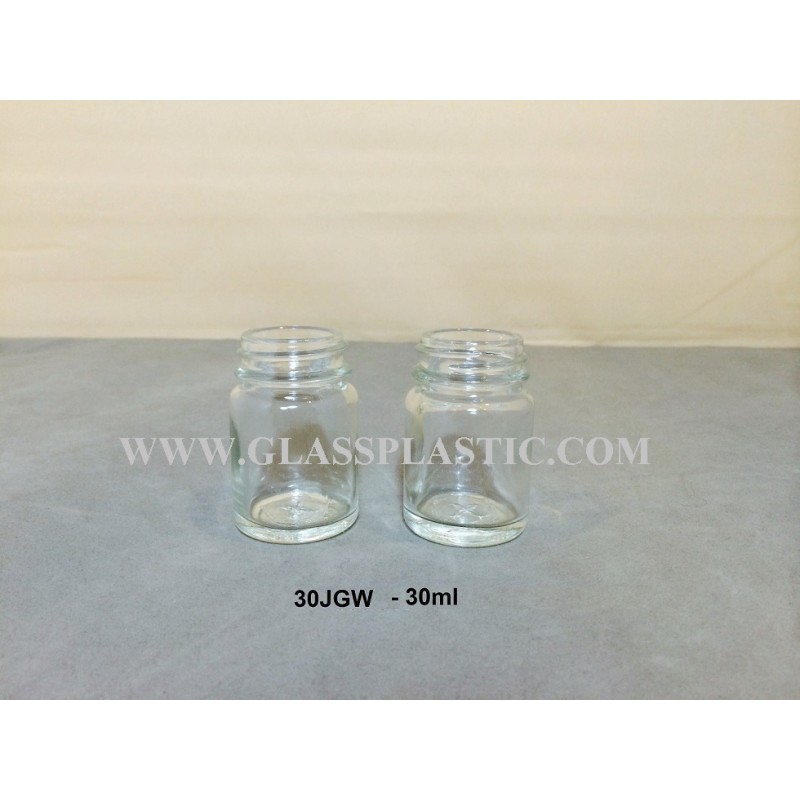 30JGW – 30ml Glass Bottle