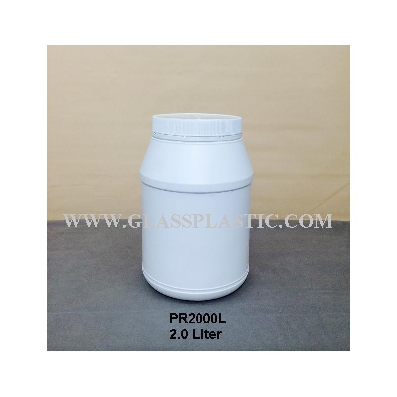 2.0 Liter HDPE Container