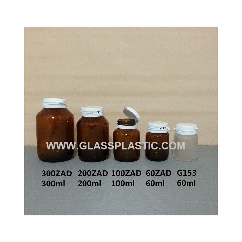 Tablet Glass Bottle (Tear Cap)