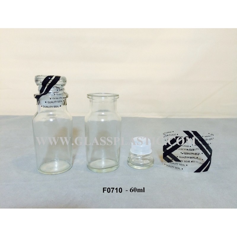 F0710 – 60ml Glass Bottle