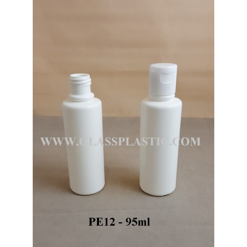 HDPE Bottle with Flip Cap: 95ml