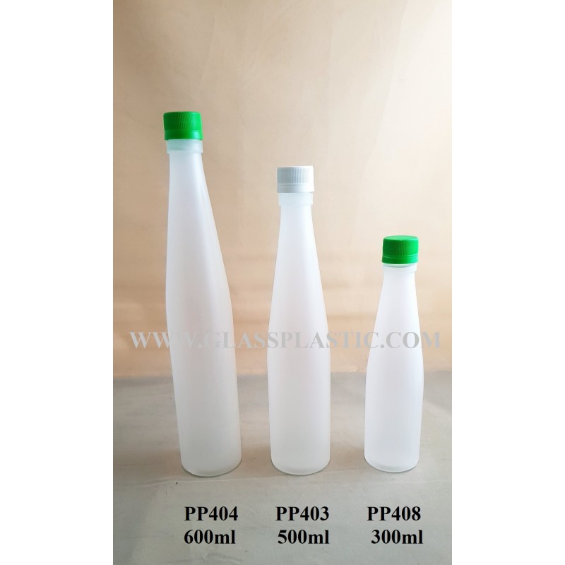 PP Plastic Bottle – 300ml ~ 600ml (Cone)