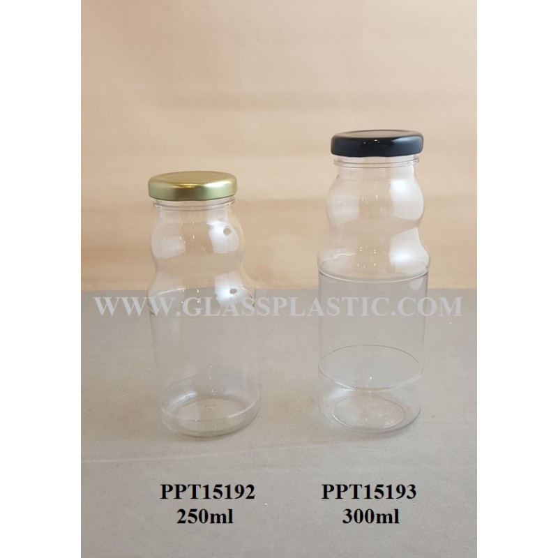 PET Wide Mouth Bottle – 250ml & 300ml