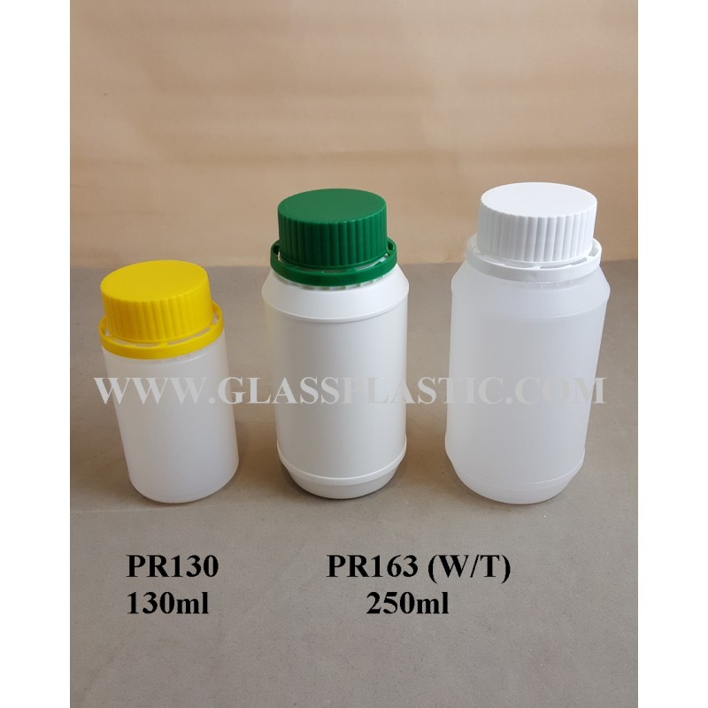 Plastic Tablet HDPE Bottle – 130ml to 250ml