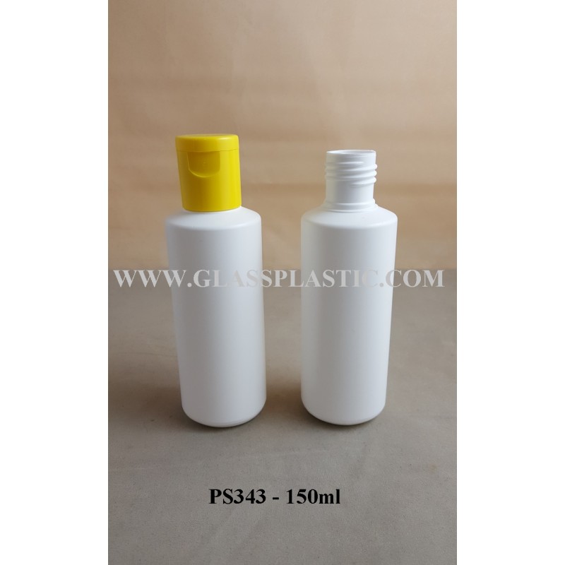 HDPE Bottle with Flip Cap: 150ml