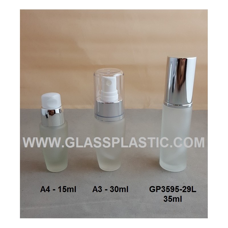 Cosmetic Glass Bottle – 15ml, 30ml & 35ml