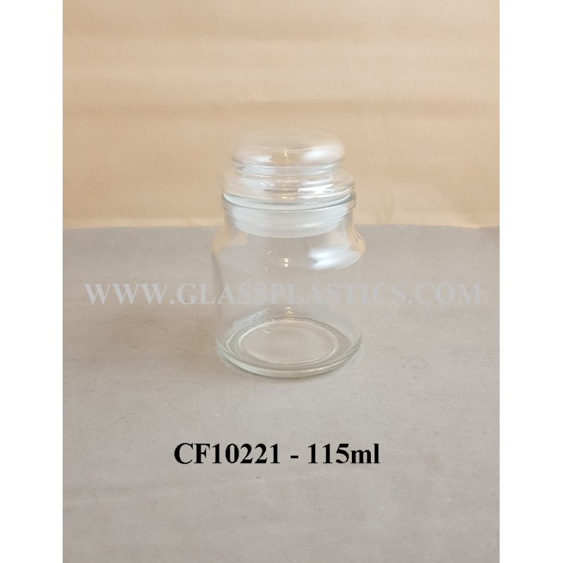 CF10221 – 115ml  Glass Jar