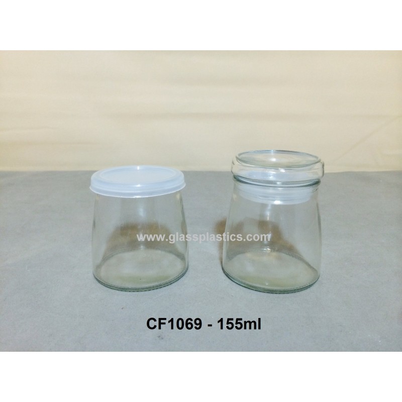 CF1069 – 155ml Glass Jar with Cork