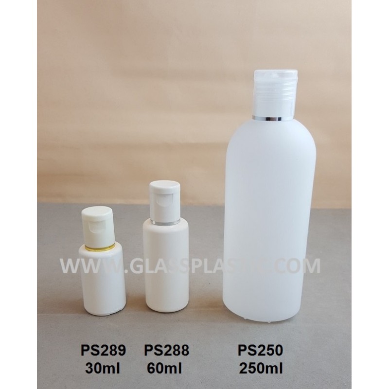 HDPE Bottle with Flip Cap: 30ml to 250ml