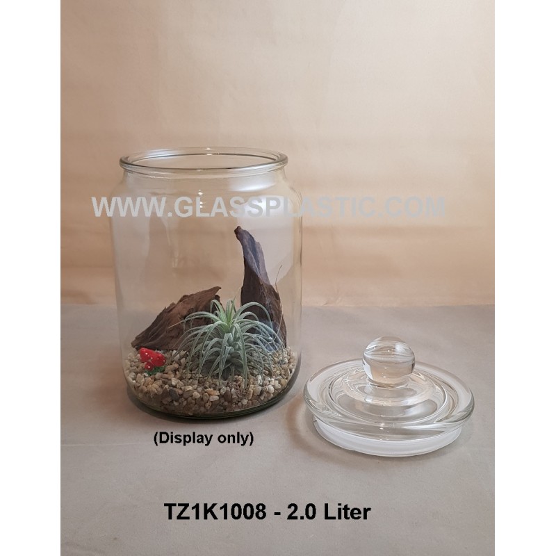 Air Tie Jar – 2.0 Liter Round