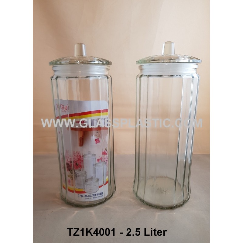 Air Tie Long  Jar – 2.5 Liter