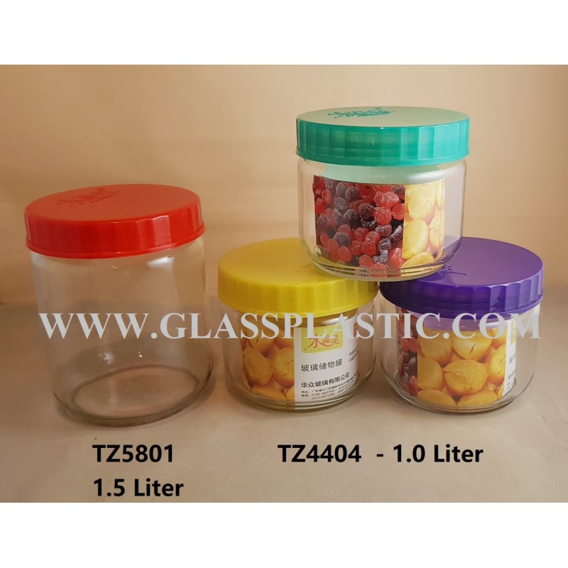 Storage Glass Jar – 1.5 liter & 1.0 liter